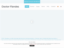 Tablet Screenshot of doctorflandes.com